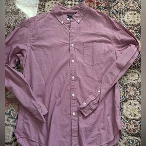 Jcrew mini check button down